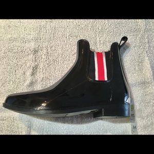 Ralph Lauren Women’s Black Ankle Rain Boots 8B